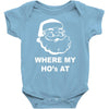 where my hoes Baby Onesie