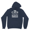 cats make me happy Unisex Hoodie