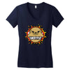 pugtato Women's V-Neck T-Shirt