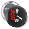 bruce lee family ufc Pin-back button