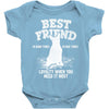 Best Friend Bull Terrier Baby Bodysuit