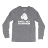 pull my finger Long Sleeve Shirts