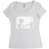 murder in the shadows Women's Triblend Scoop T-shirt