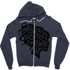 empowered women Zipper Hoodie