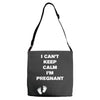I Can't Keep Calm I'm Pregnant Adjustable Strap Totes