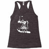 pleitegeier no money Racerback Tank
