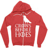 crows Zipper Hoodie