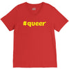 hashtag queer V-Neck Tee
