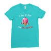 i do it for the ice cream Ladies Fitted T-Shirt
