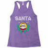santa christmas Racerback Tank