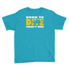 born to dive forced to work Youth Tee