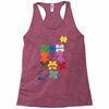 puzzled Racerback Tank