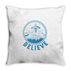 alien up Throw Pillow