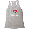 i love shih tzus Racerback Tank