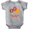 don't settle for less Baby Onesie