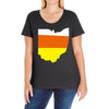 candy (2) Ladies Curvy T-Shirt