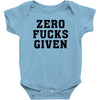 Zero Fucks Given Baby Bodysuit