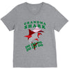 Grandma Shark -Shark Do Do Do V-Neck Tee