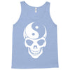 yin yang skull Tank Top