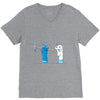 bad sock puppet V-Neck Tee