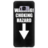 warning choking hazard printed Samsung Galaxy S8 Plus