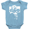 darth vader with boom box Baby Onesie
