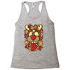 deer and monster Racerback Tank