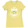 cia badge cider imbibing anarchist with badge Ladies Fitted T-Shirt
