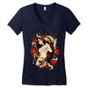 anarchy angel Women's V-Neck T-Shirt