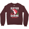 sister shark doo doo doo family matching Crewneck Sweatshirt