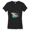 Shark Women's V-Neck T-Shirt