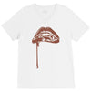 vampire lips V-Neck Tee