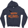 happy halloween . Zipper Hoodie