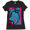 old rider Ladies Fitted T-Shirt
