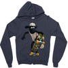 shaun boarder Zipper Hoodie