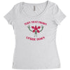 turn that frown upside down Women's Triblend Scoop T-shirt