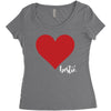 Bestie Women's Triblend Scoop T-shirt