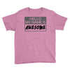my name is awesome Youth Tee