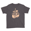 Never Give Up Uterine Cancer Awareness Youth Tee
