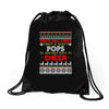 Santa Only Comes Once A Year Pop Is Always Here To Cheer Drawstring Bags