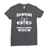 hawking av club middle school Ladies Fitted T-Shirt