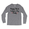 Happy First Father's Day Daddy Long Sleeve Shirts