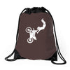 motocross motor bike motorrad cross biker freestyle mx sx baja Drawstring Bags