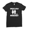 under new management stag night wedding mens Ladies Fitted T-Shirt