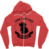 I Don't Eat Cock I'm Vegan Zipper Hoodie