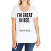 great in bed Ladies Curvy T-Shirt