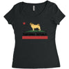 colifornia republic parody pugfornia republic Women's Triblend Scoop T-shirt