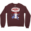 nuke the whales funny Crewneck Sweatshirt