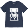 bars to the stars V-Neck Tee