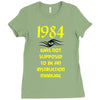 george orwell   1984 Ladies Fitted T-Shirt